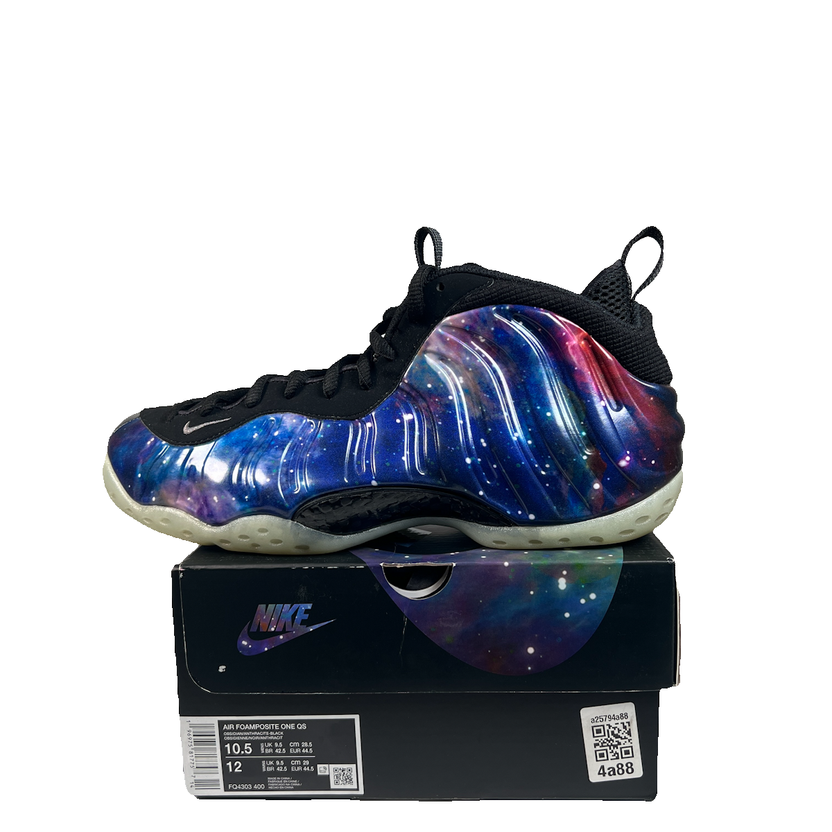 Nike Foamposite Galaxy (2025) Size 10.5 USED s22732