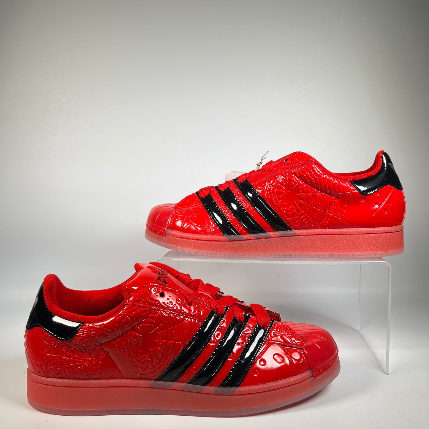 Adidas Superstar Sp5der Red Black (2026) Size 11.5 USED S21550