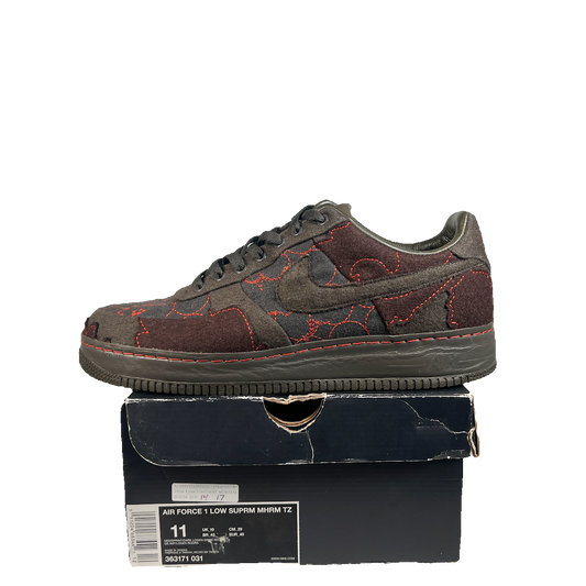 Nike Air Force One Low Maharam Moss (2009) Size 11 USED s23098