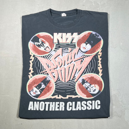 Kiss Sonic Boom Another Classic Washed Black Tee Size XXL USED v19356