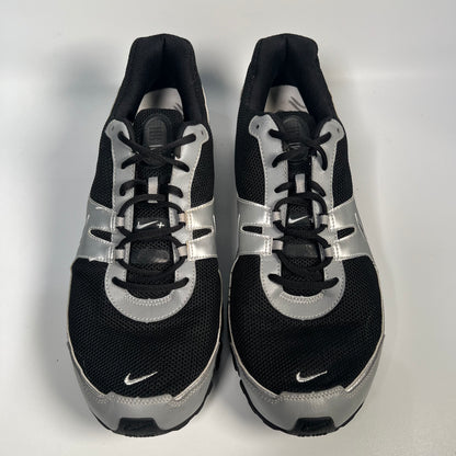Nike Shox Black/Silver Graffiti (2007) Size 14 USED s17673