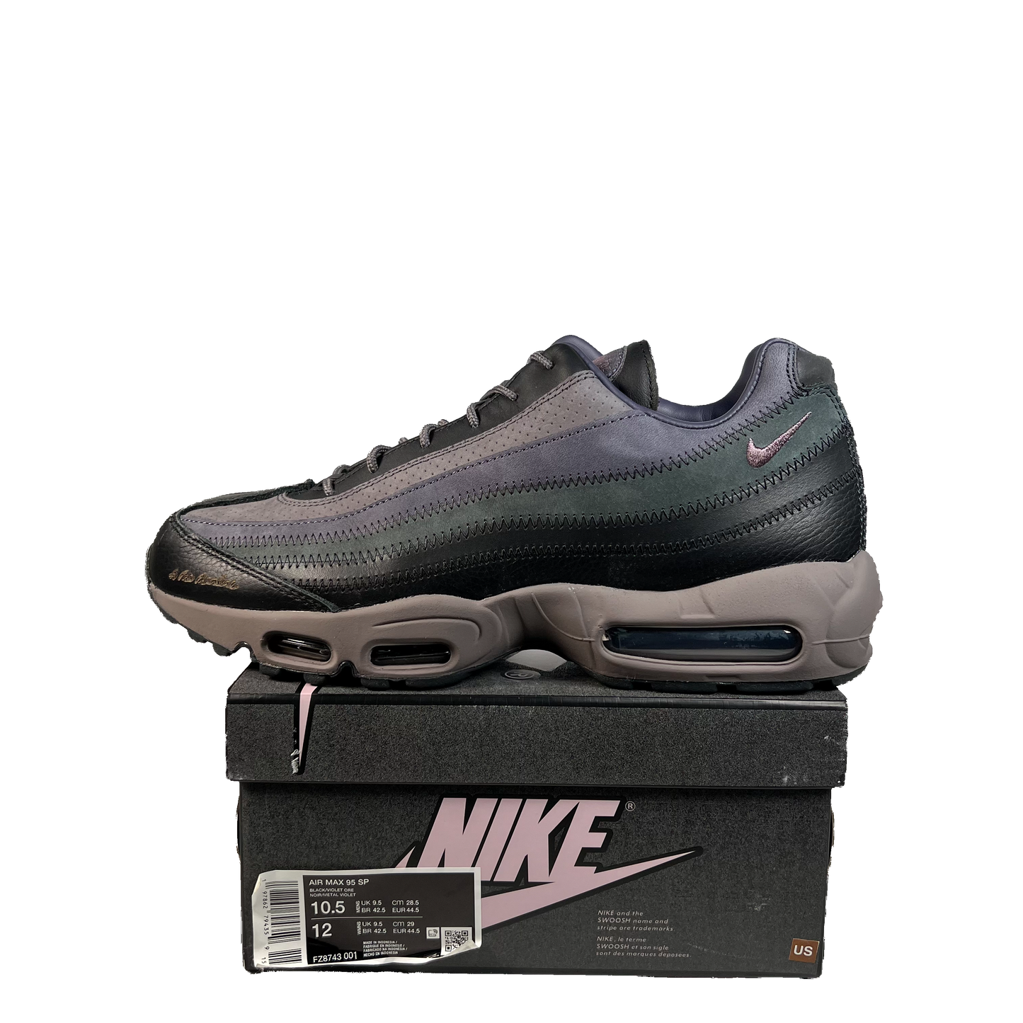Nike Air Max 95 A Ma Maniere Hand Wash Cold (2025) Size 10.5 NEW s22064