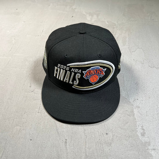 New York Knicks 2026 NBA Finals Champs Black Snapback NEW v19671