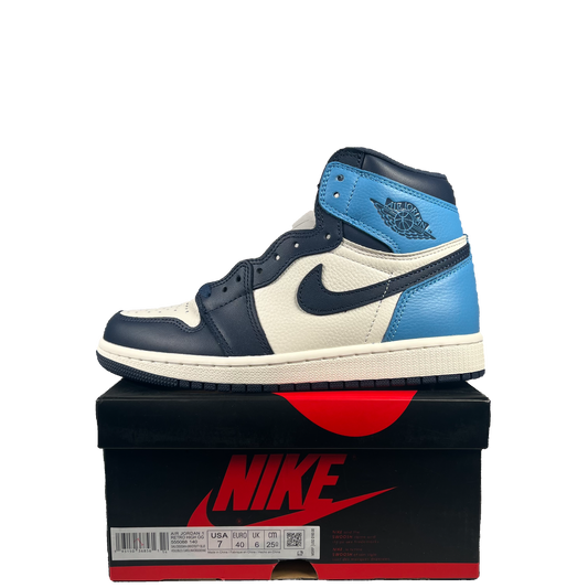 Jordan 1 High Obsidian (2019) Size 7 NEW s19573