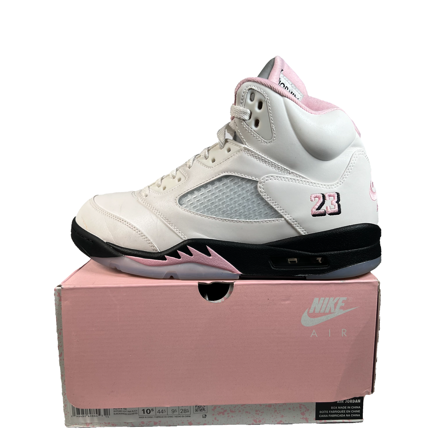 Jordan 5 Medium Soft Pink (2025) Size 10.5 USED s22368