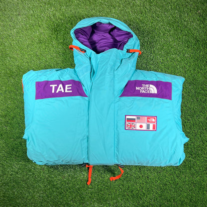 The North Face Trans-Antarctica Expedition 700 Down Park Jacket Blue Size Medium NEW x14844