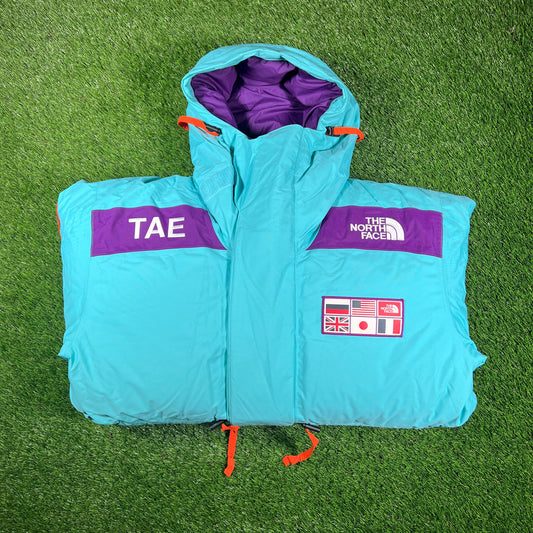 The North Face Trans-Antarctica Expedition 700 Down Park Jacket Blue Size Medium NEW x14844
