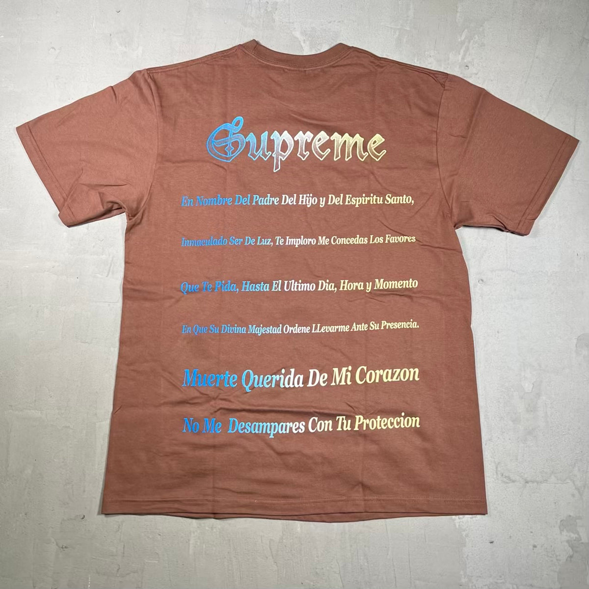 Supreme Grim Reaper Brown Tee (2026) Size Large NEW x18962
