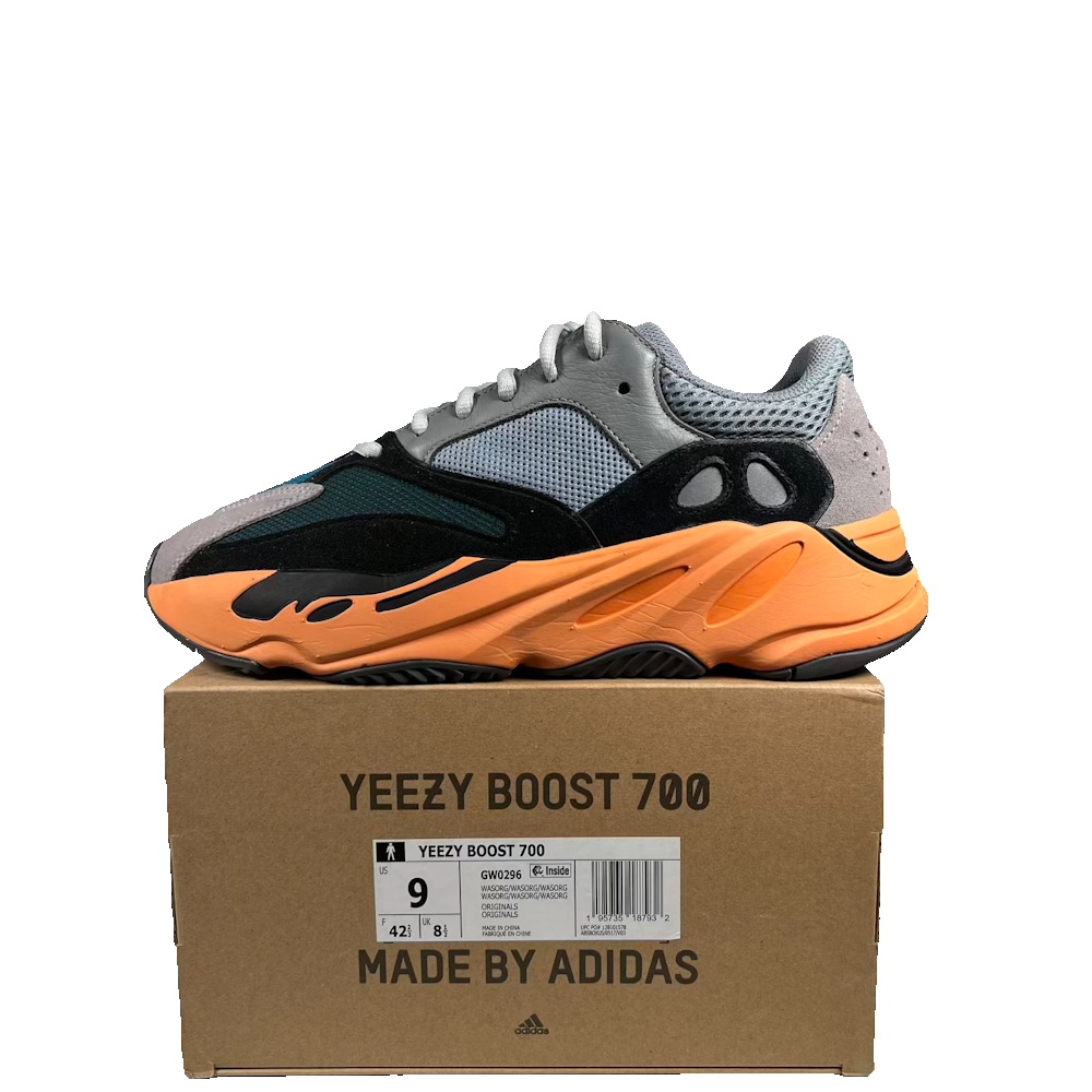 Yeezy Boost 700 Wash Orange (2021) Size 9 USED s23797