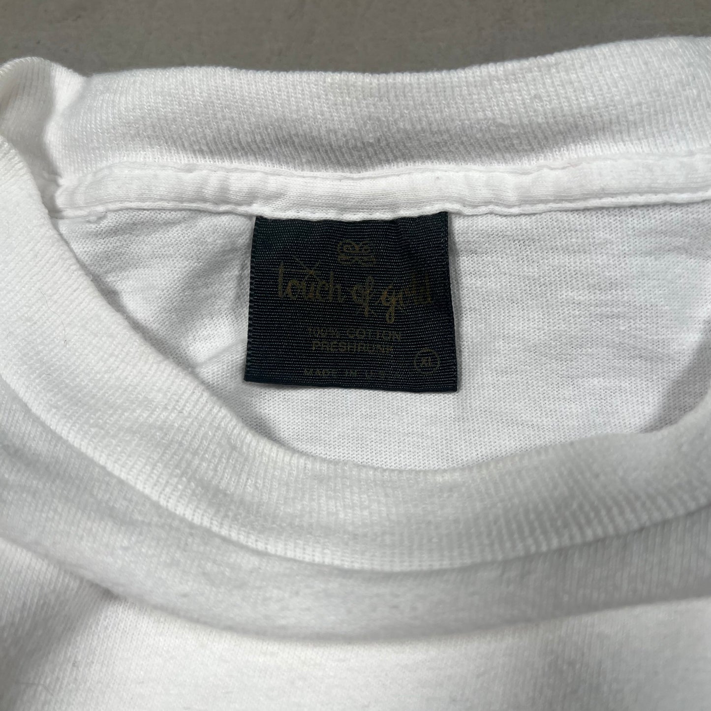 1980s The Beatles Lonely Hearts Club Band White Tee Size XL USED v19456