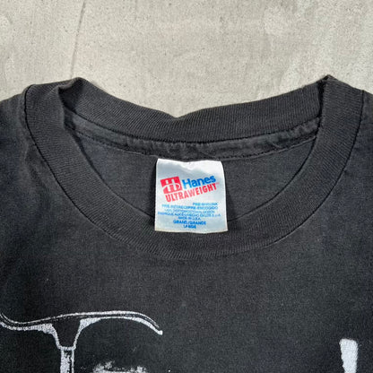 1994 Ice Cube Leathal Injection Black Tee Size Large USED v20103