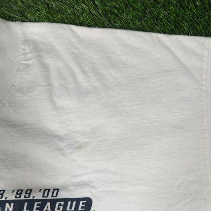 2000 Yankees Champions Clubhouse White Tee Size XXL NEW v16552