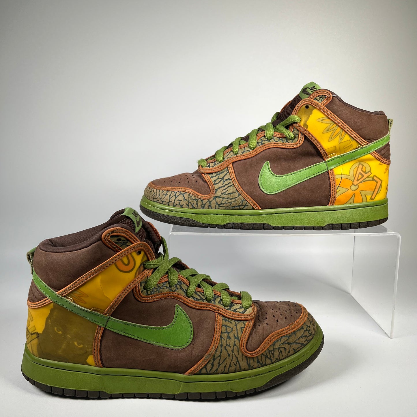 Nike SB Dunk High De La Soul 2005 Size 9.5 USED s11577