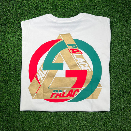 Gucci Palace GG P White Tee (2022) Size XL NEW x16719