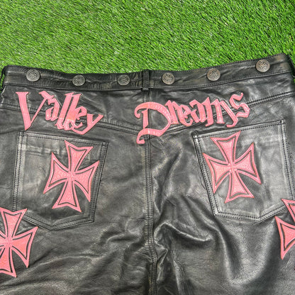 Vale Forever Leather Croxxx Pants Size 40 USED x15633