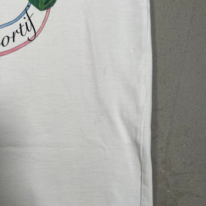 Casablanca White Tennis Tee Size XS USED x14184