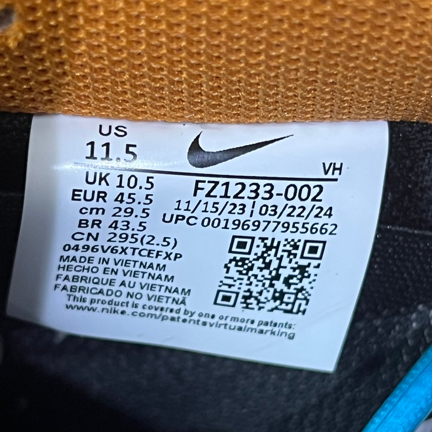 Nike SB Dunk Low Electric Pack Olympic Safari (2024) Size 11.5 USED S19741