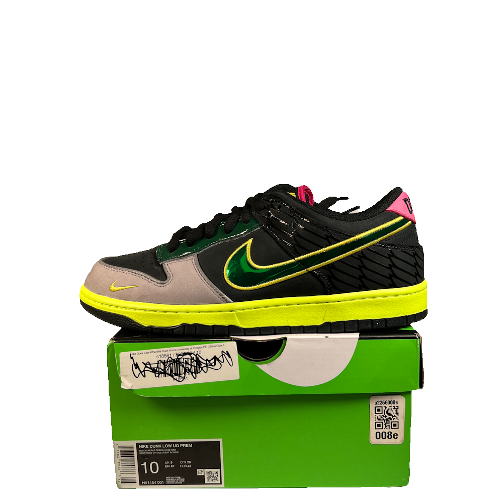 Nike Dunk Low What The Duck Home University Of Oregen PE (2024) Size 10 S23646