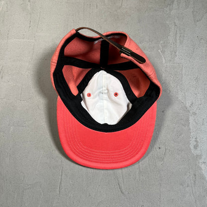 Supreme S Logo Wool Pink 6 Panel Hat USED x17623