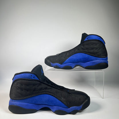 Jordan 13 Black Hyper Royal (2020) Size 9.5 USED s21861