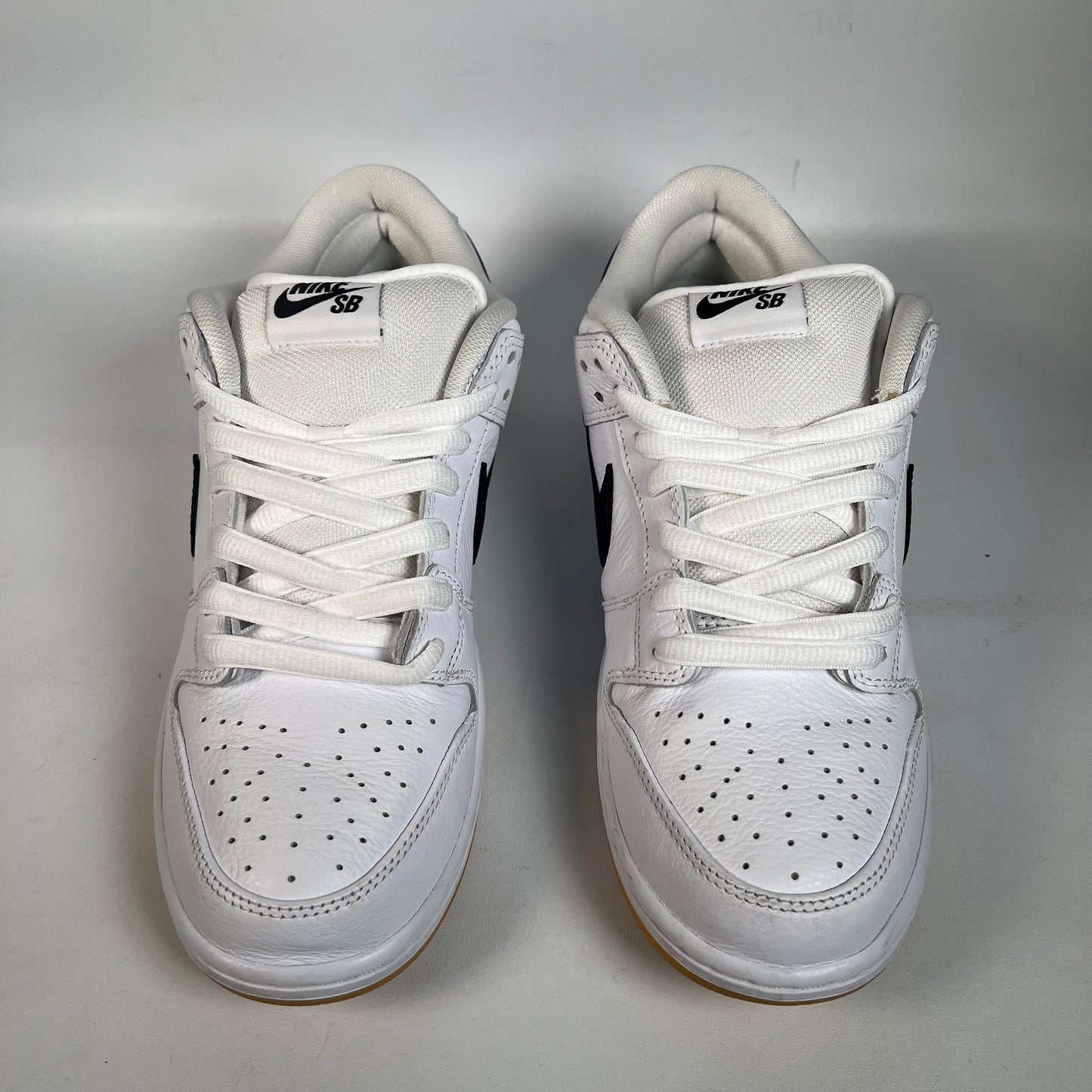 Nike SB Dunk Low White Gum (2023) Size 9.5 USED s21176