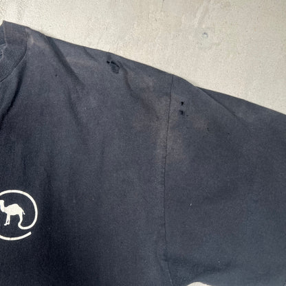 1997 Camel Logo Tee Black Size XL USED v19385