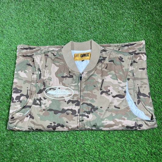 Corteiz Guerillaz Camo Vest Size XL USED x145486