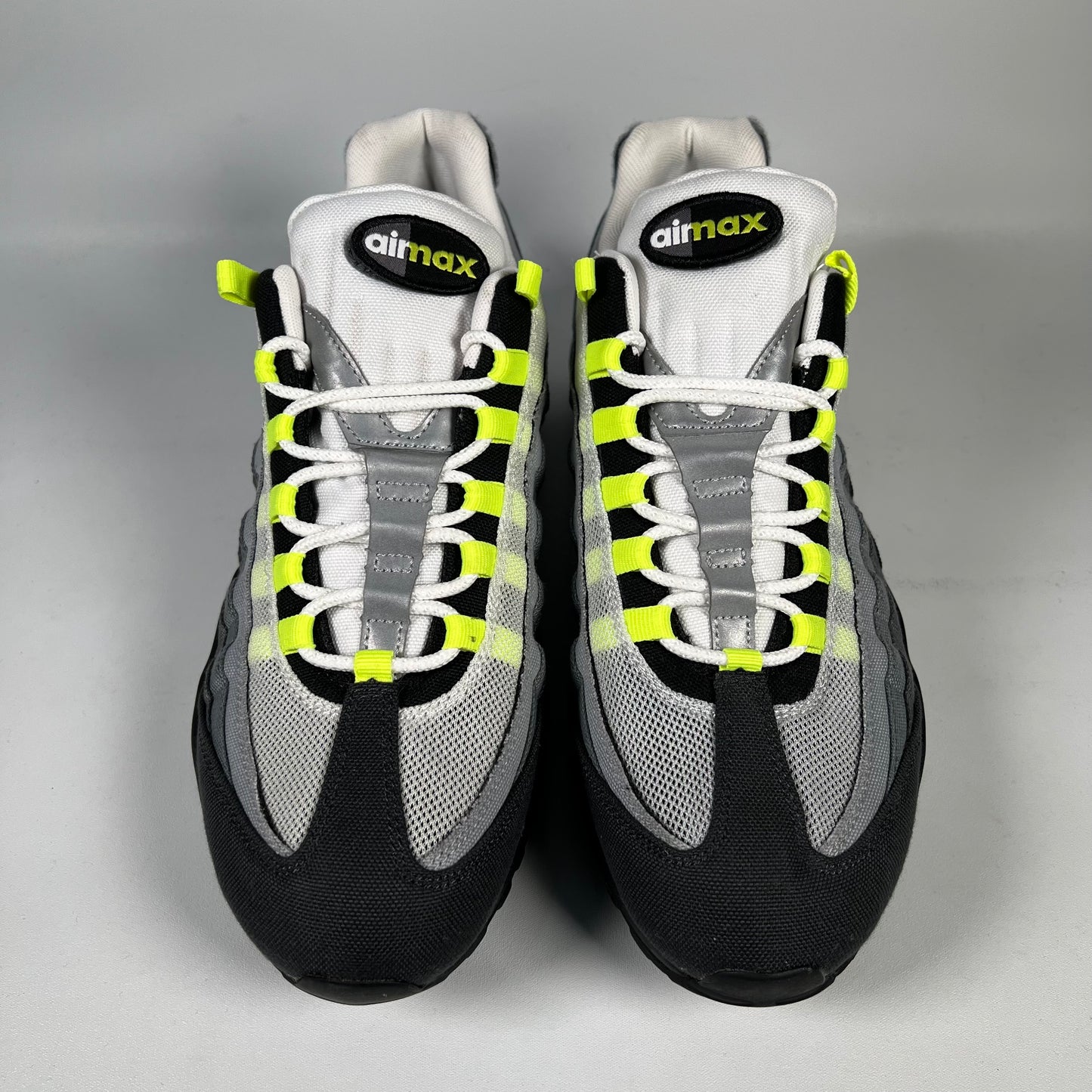 Nike Air Max 95 Patch OG Neon Size 11 USED S16149