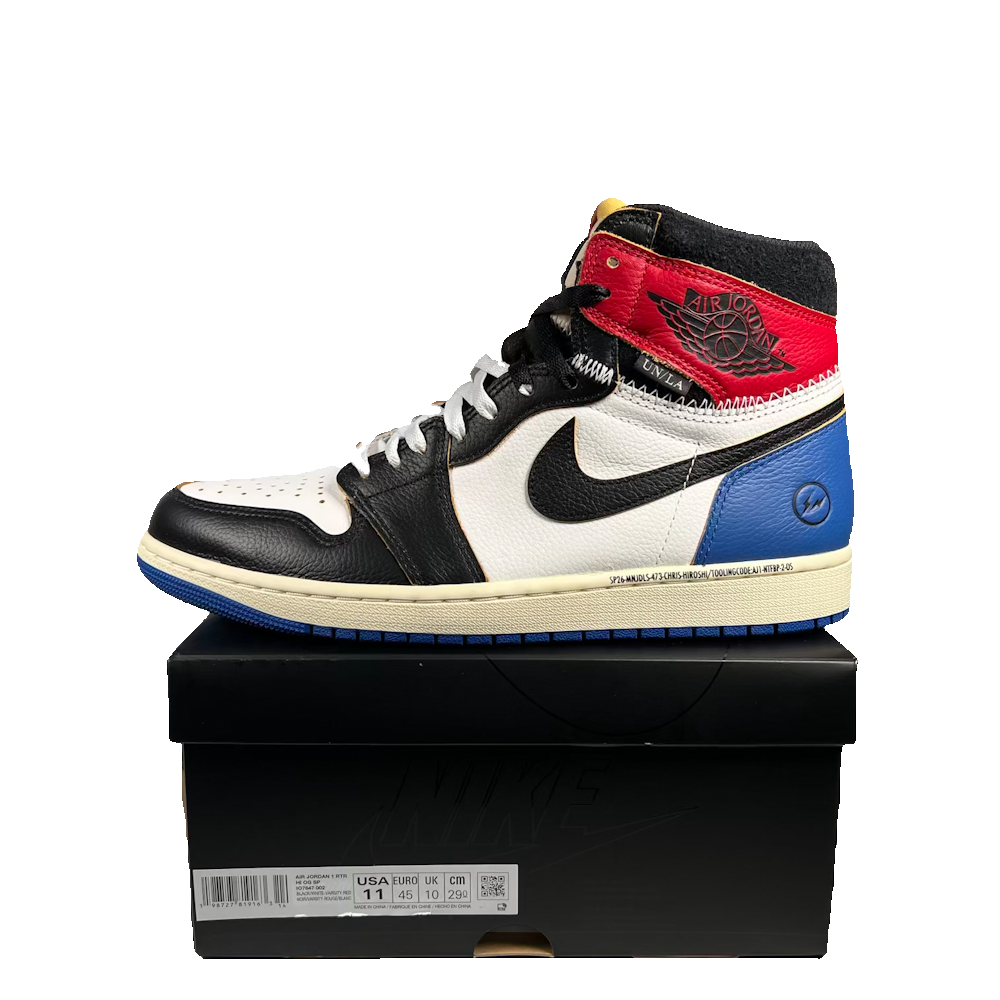 Jordan 1 High Fragment Union Red Sport Royal (2026) Size 11 NEW s23906