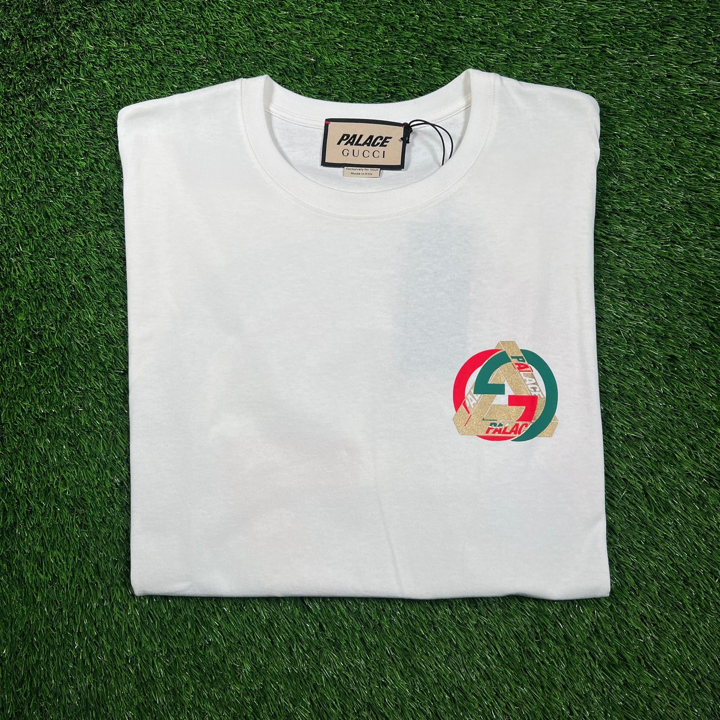 Gucci Palace GG P White Tee (2022) Size XL NEW x16719