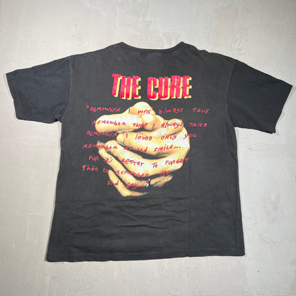 1996 The Cure I was always true Black Size XL USED v13853