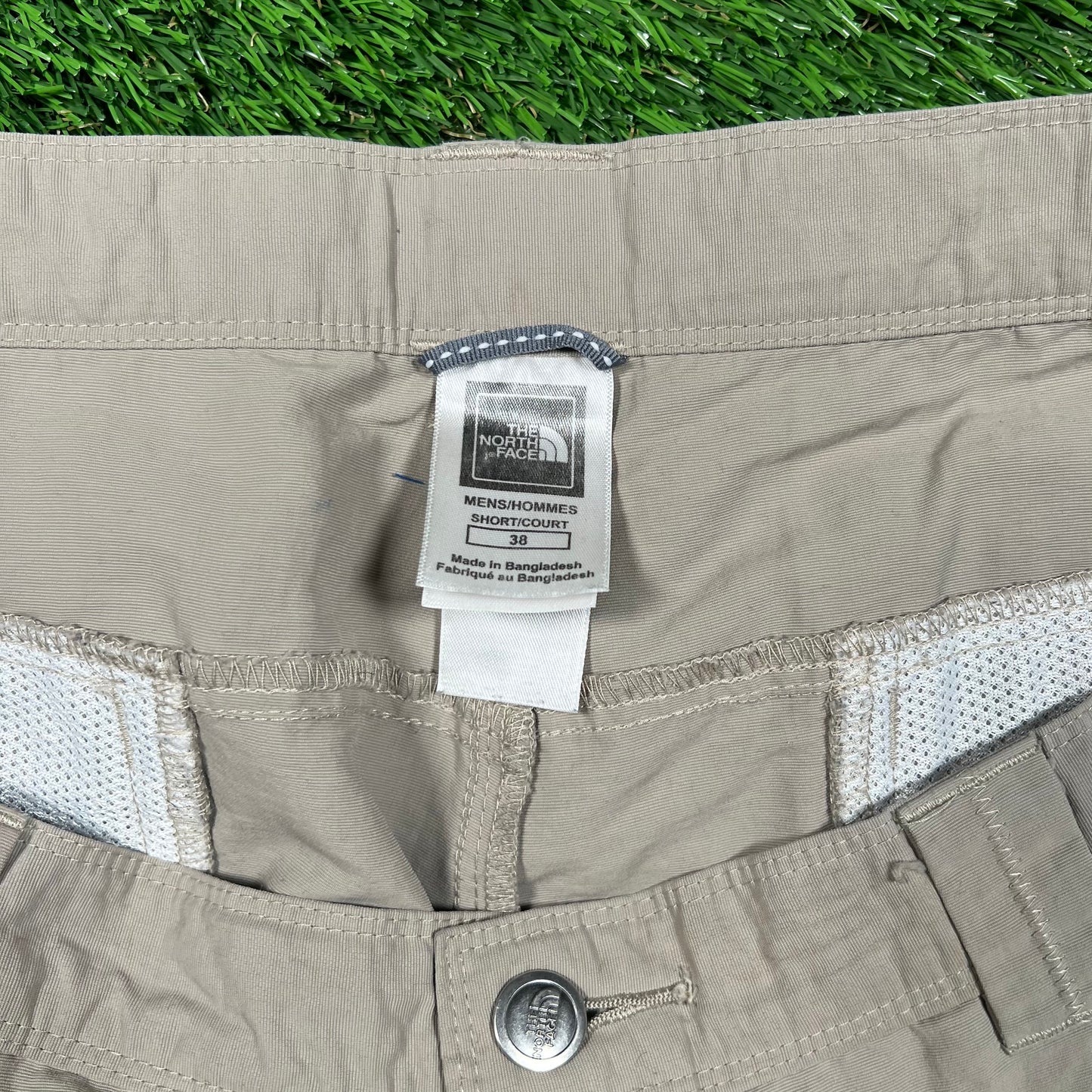 North Face Khaki Tech Pants Size 38 USED v18575