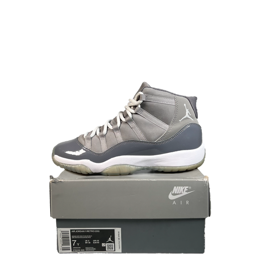 Jordan 11 Cool Grey (2021) Size 7y USED s21825