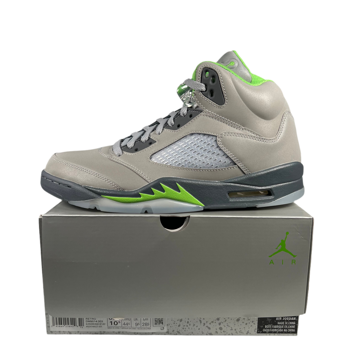 Jordan 5 Green Bean (2022) Size 10.5 NEW S18909
