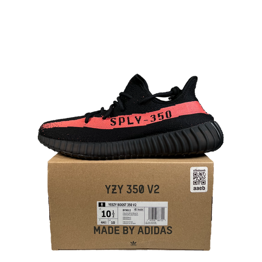 Yeezy 350 Core Black Red (2016) Size 10.5 NEW s22228