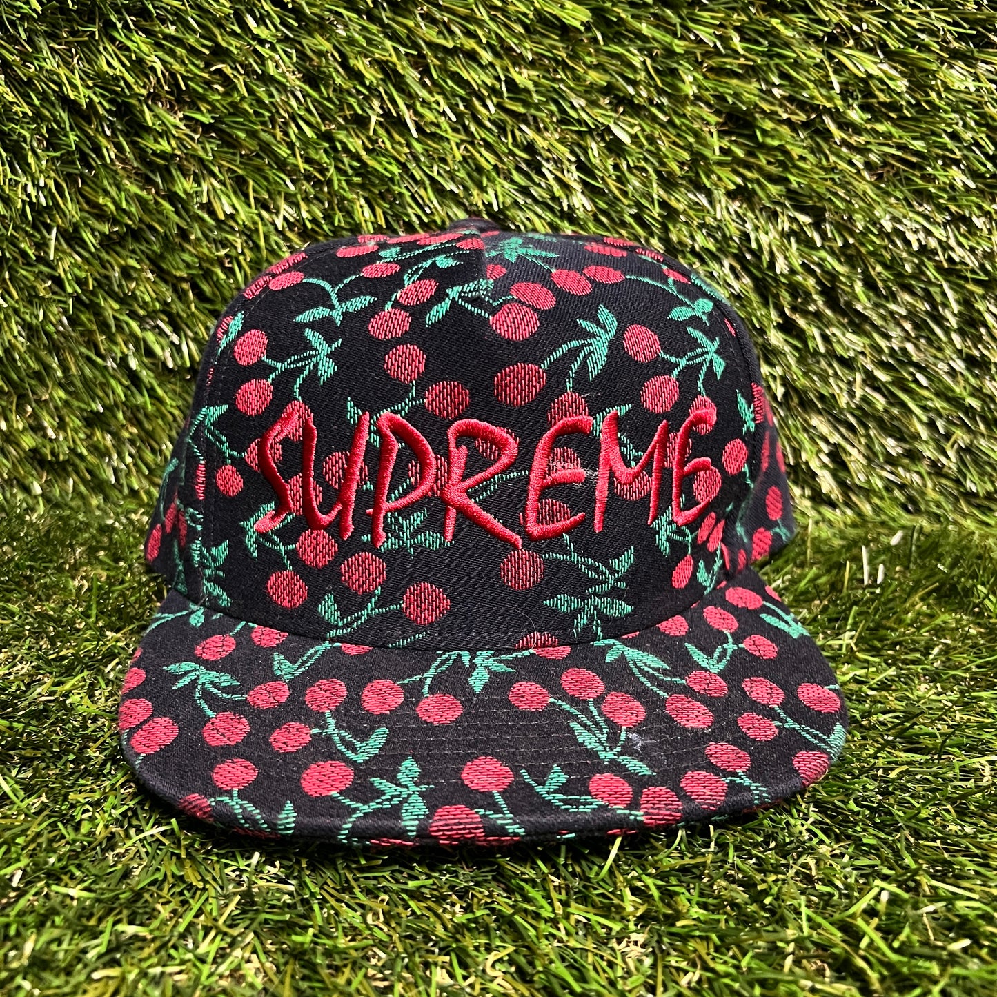 Supreme x FTP Cherries Snapback USED x13579