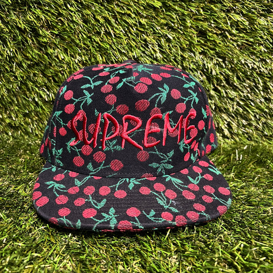 Supreme x FTP Cherries Snapback USED x13579