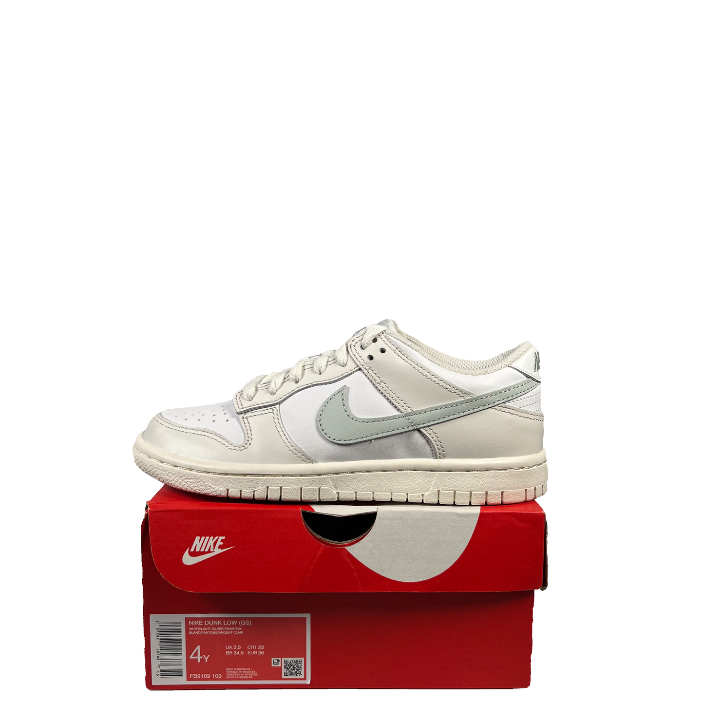 Nike Dunk Low Phantom Light Silver (2024) Size 4Y NEW s20825