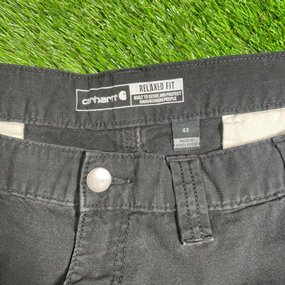 Carhartt Cargo Black Shorts Size 44 USED v18084