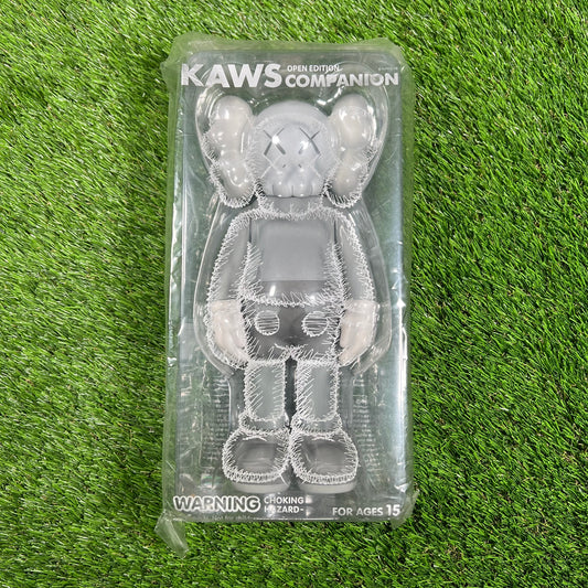 KAWS Companion Open Edition Vinyl Figure Grey USED x14322