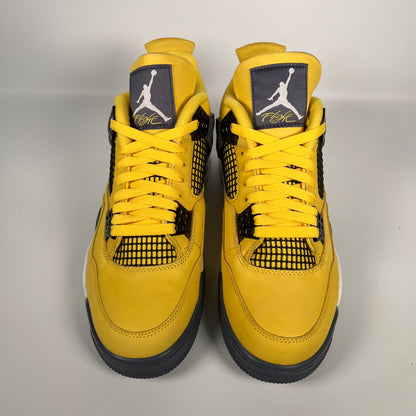 Jordan 4 Lightning (2021) Size 9 USED s17845