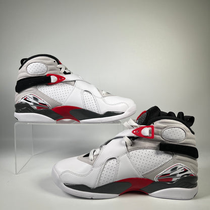 Jordan 8 White True Red (2025) Size 9.5 NEW s20171