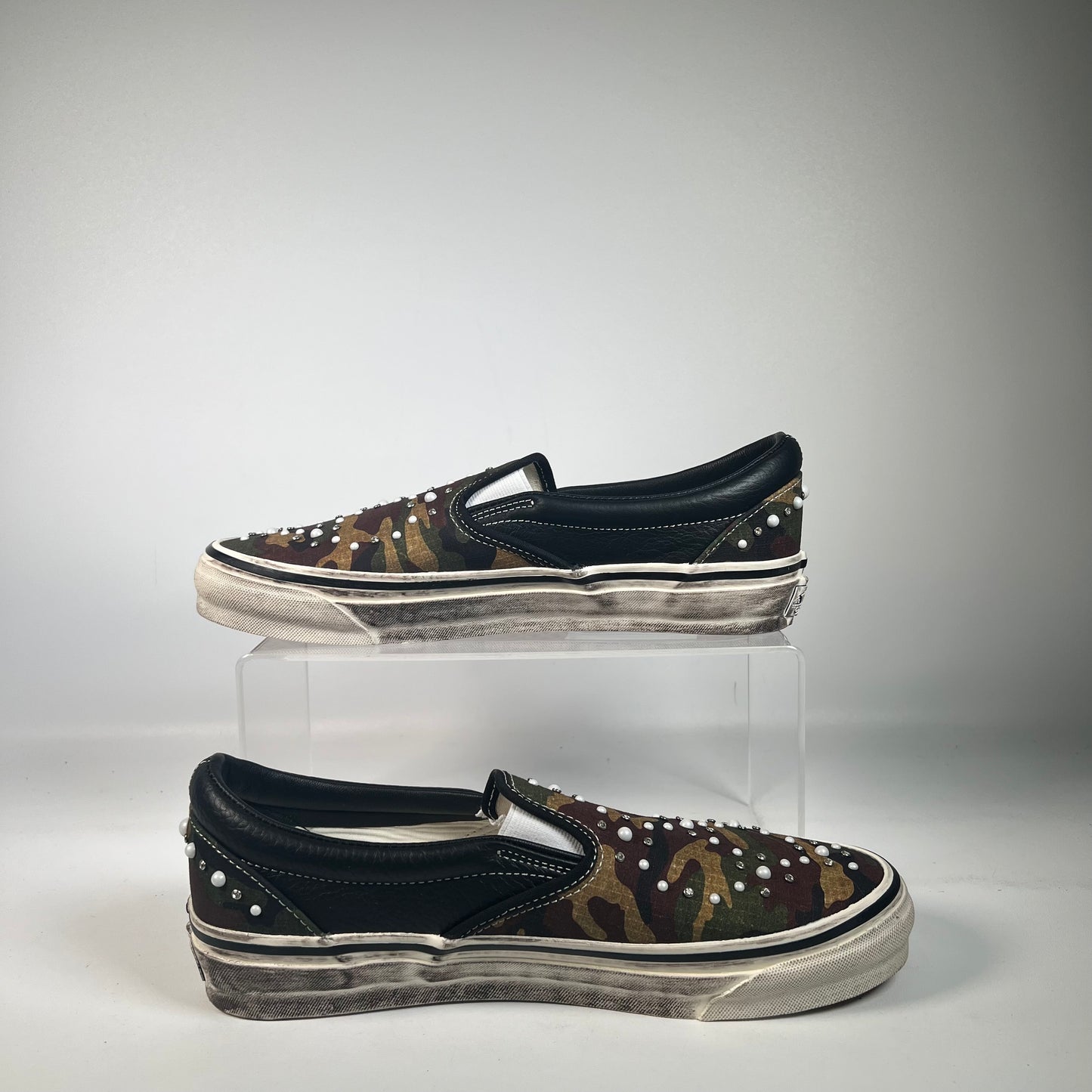 Vans LX Classic Slip On Pearlized Camo Black (2026) Size 10 NEW s22529