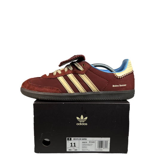 Adidas Samba Nylpon Wales Bonner Fox Brown (2023) Size 11 USED s22226