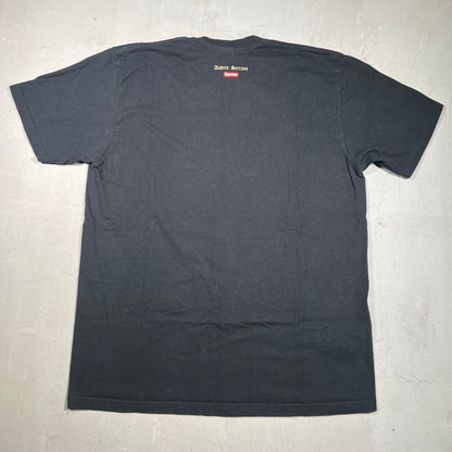 Supreme Andres Serrano Piss Christ Black Tee (2017) Size Large USED x17255