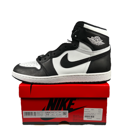 Jordan 1 High 85 Black White (2023) Size 10 NEW s19417