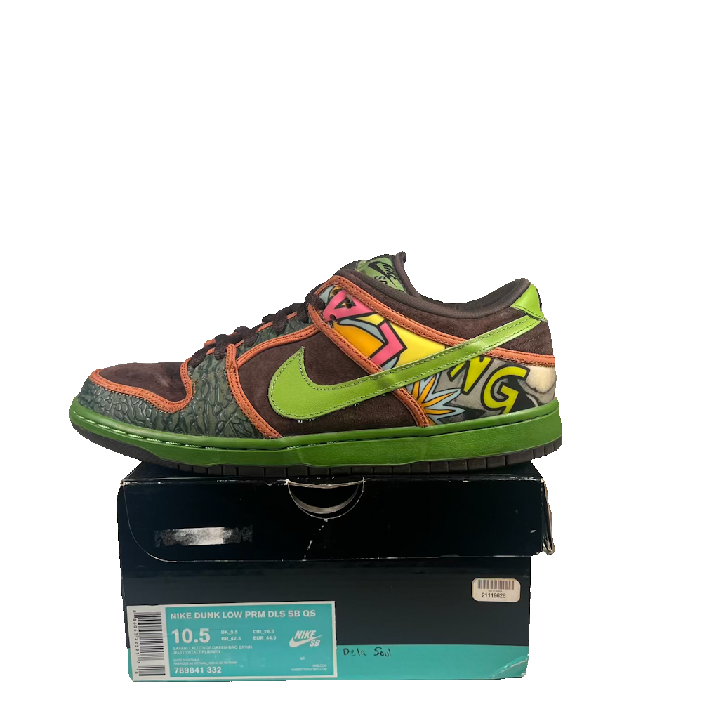 Nike SB Dunk Low De La Soul (2015) Size 10.5 USED s23758