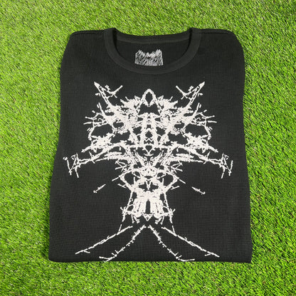 Ken Carson A Great Chaos 2024 Black Long sleeve Size Large NEW x14552