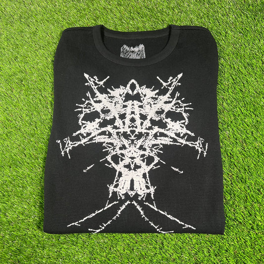 Ken Carson A Great Chaos 2024 Black Long sleeve Size Large NEW x14552