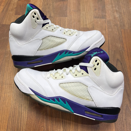 Jordan 5 Retro Grape (2013) Size 11 USED s15664